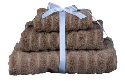 Heart Of House Ribbed Towel Bale - Stone